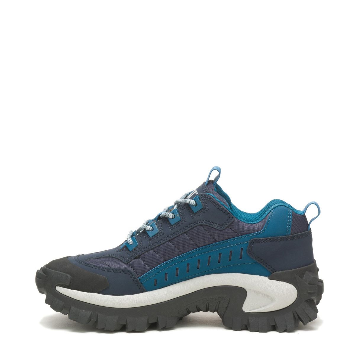 CAT - Zapatilla Urbana Hombre Cuero Azul Cat