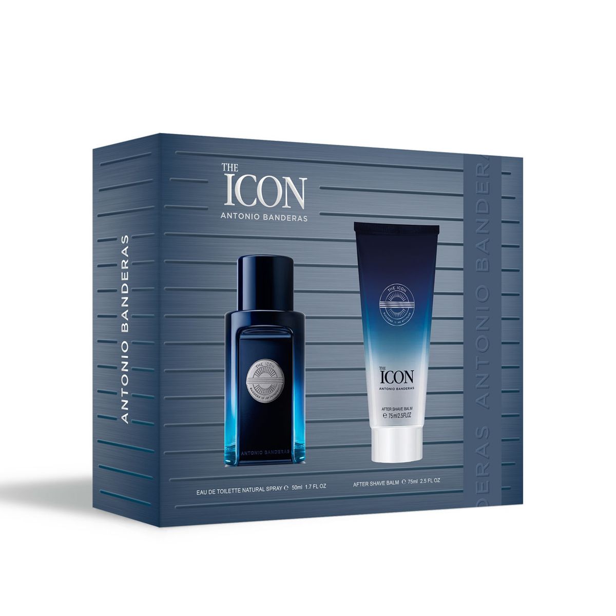 BANDERAS - Set Perfume Hombre The Icon EDT 50ml + After Shave 75ml Antonio Banderas