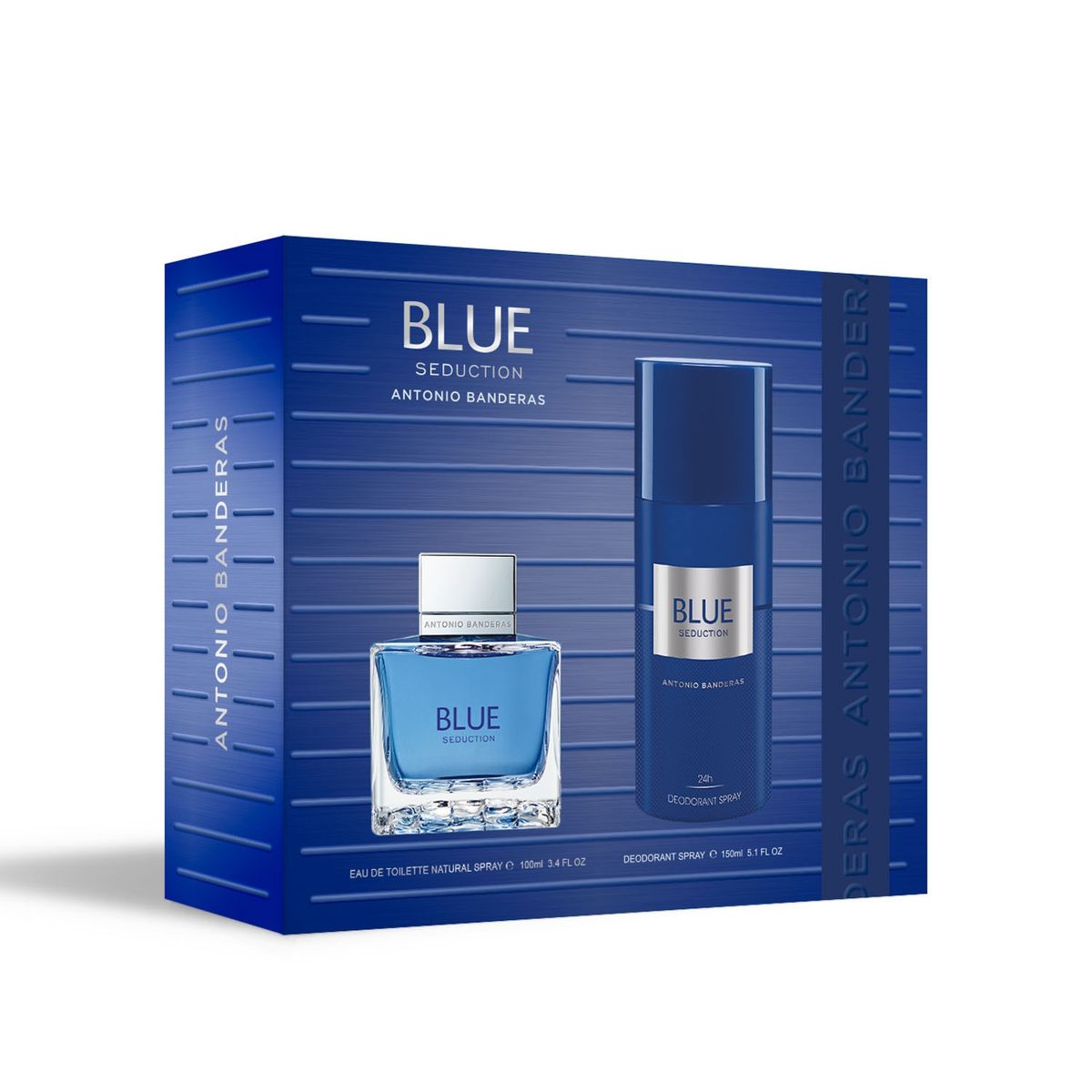 BANDERAS - Antonio Banderas Set Blue Seduction EDT 100ml + Desodorante 150ml -  Perfume Hombre