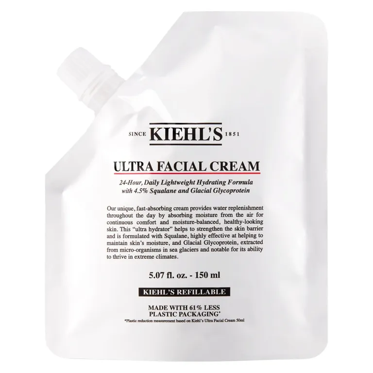 Hidratante Facial Ultra Facial 150ml Refill Pouch Piel Suave