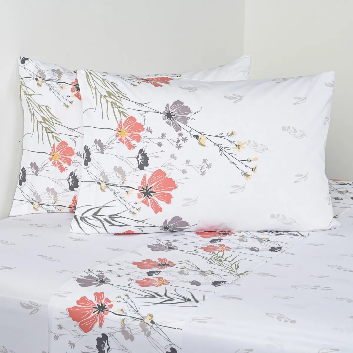 CANNON - Juego De Sábanas 200 Hilos Chaik Cannon Home