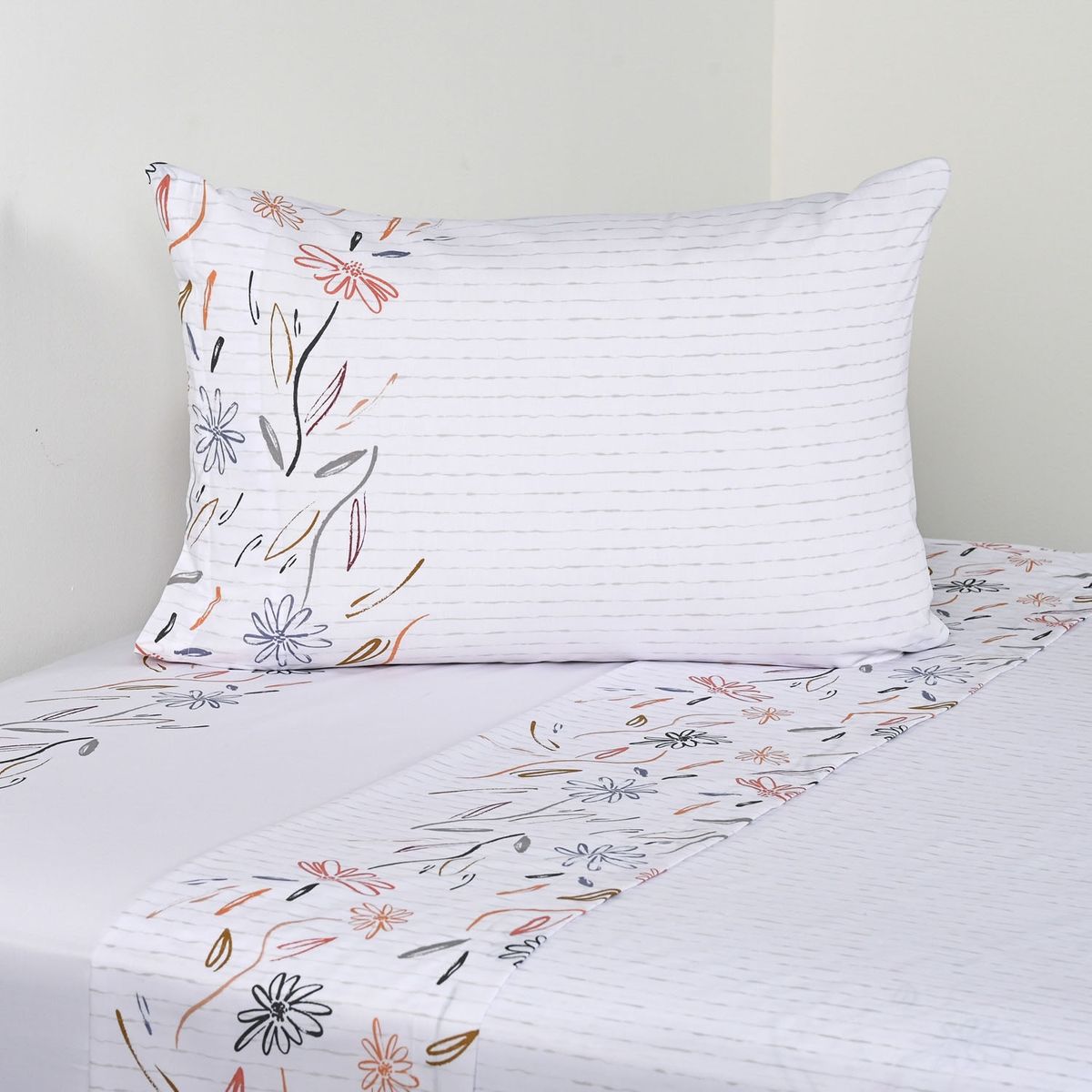 ELEMENTS & CO - Juego de Sábanas 200 Hilos Tracing Elements & Co