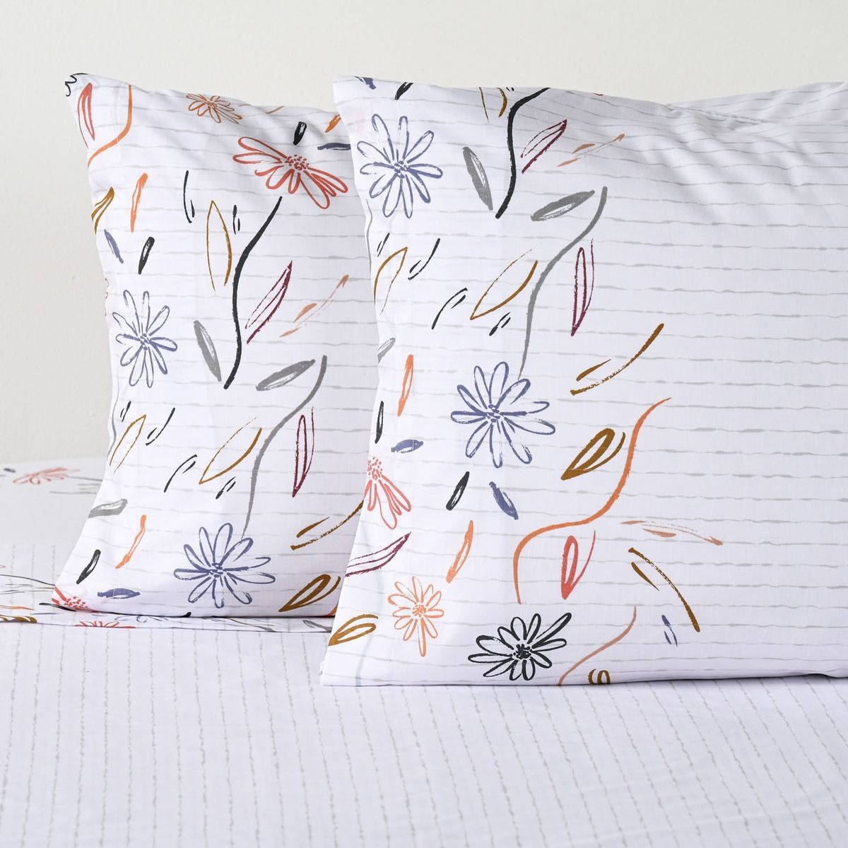 ELEMENTS & CO - Juego de Sábanas 200 Hilos Tracing Elements & Co