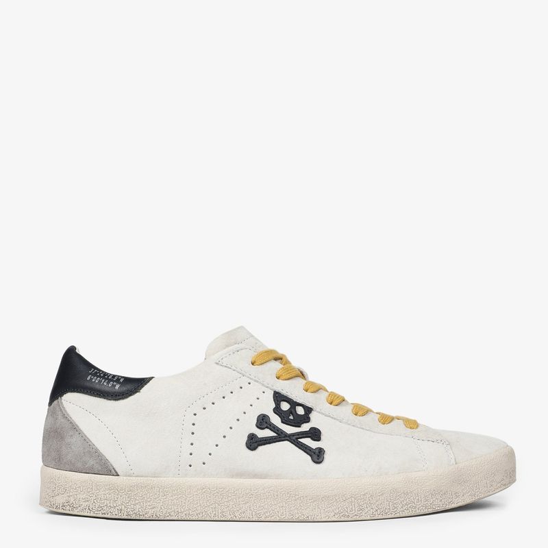 SCALPERS - Scalpers Zapatilla urbana hombre cuero gris