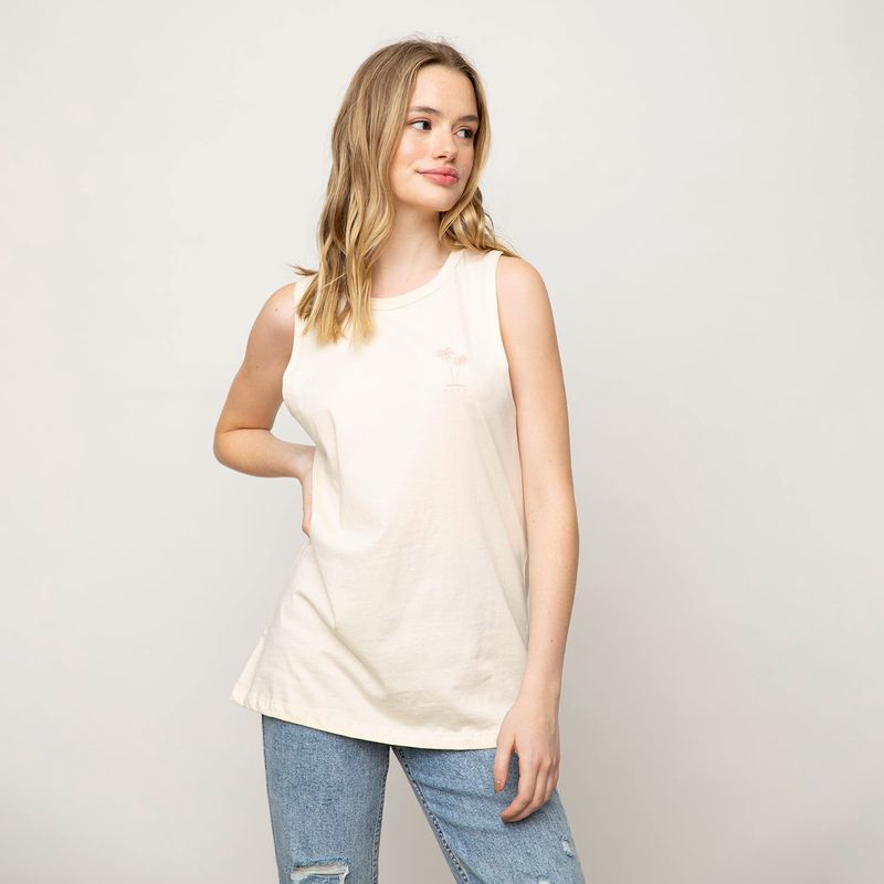 ROXY - Polera Manga Corta Algodón Mujer Roxy