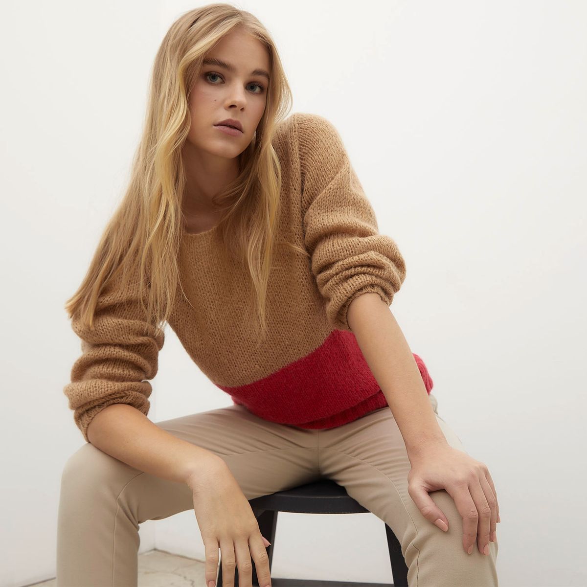 BASEMENT - Sweater Mujer Hecho En Italia Basement