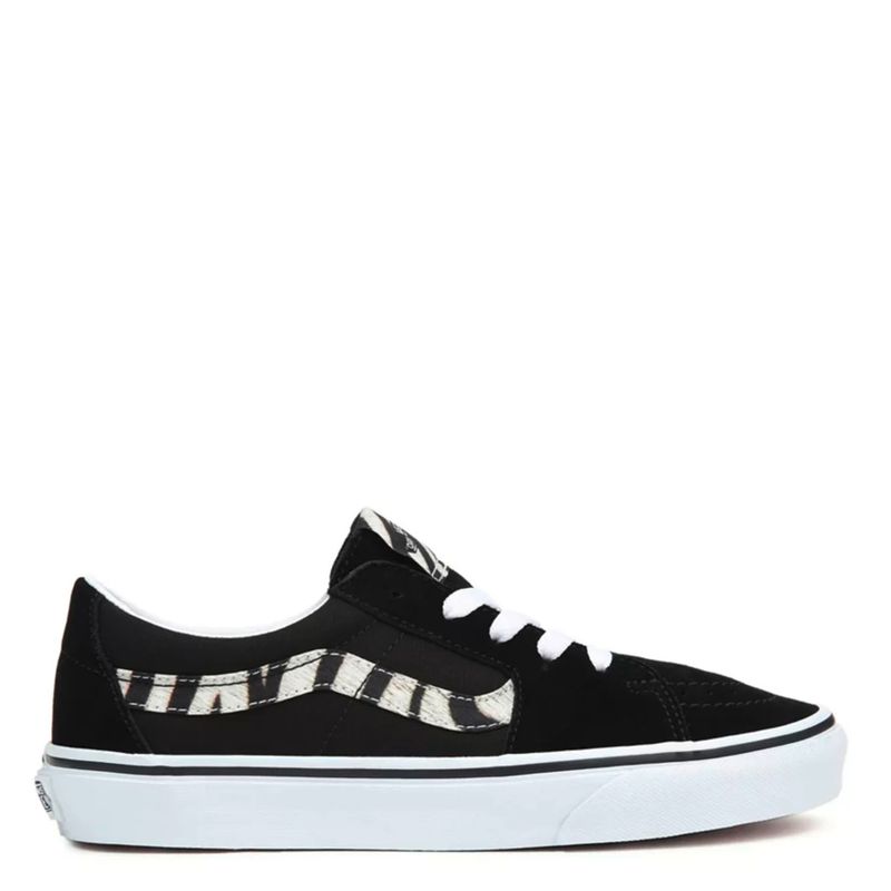VANS - Vans Ua sk8-low animal sidestripe black zebra zapatilla urbana unisex negro