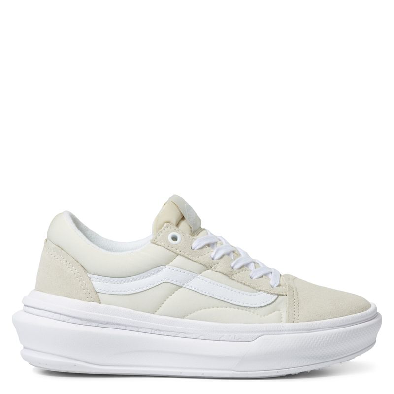 VANS - UA Old Skool Overt CC Zapatilla Urbana Unisex Cuero Beige Vans