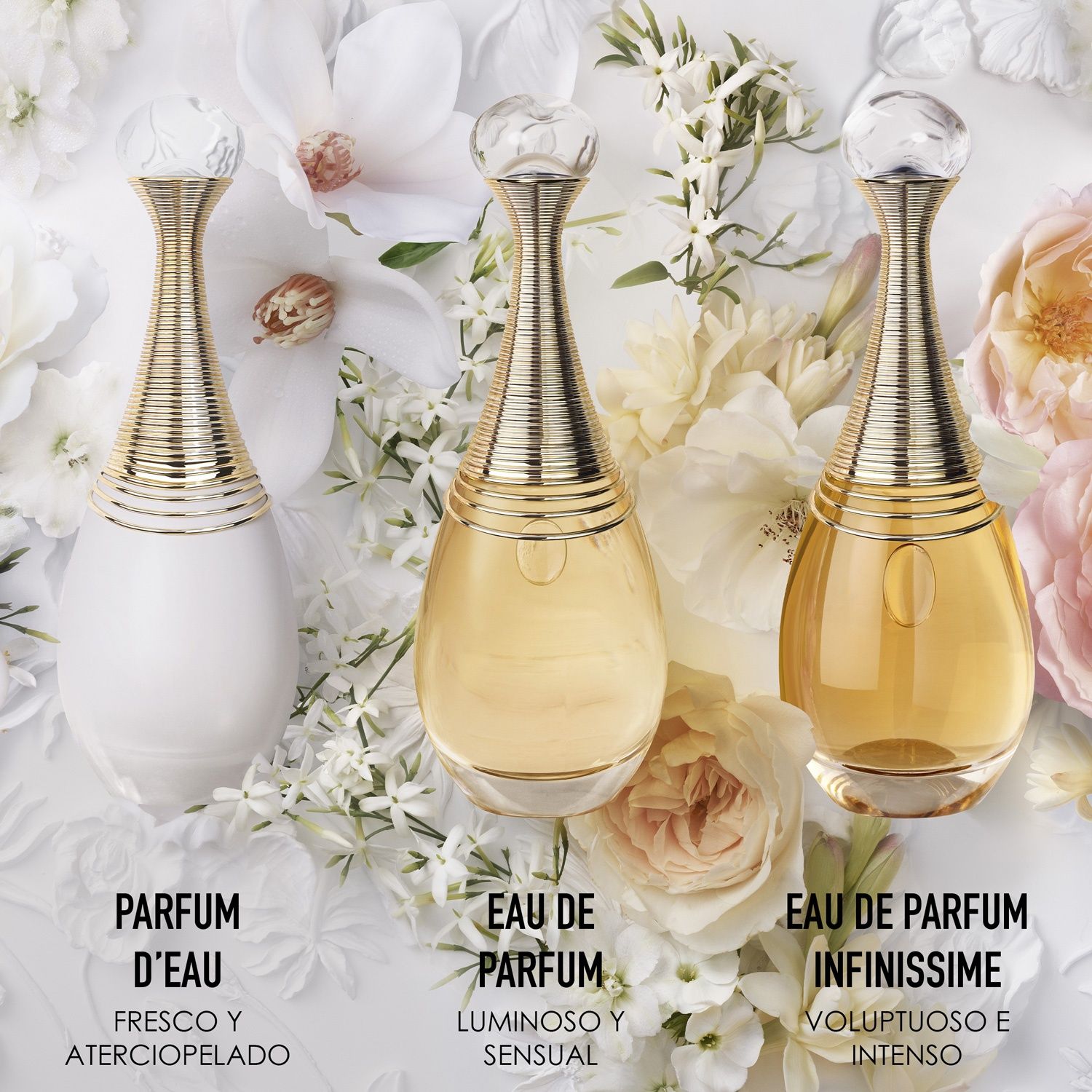 DIOR J'adore Parfum d'eau - Sin alcohol - Notas florales
