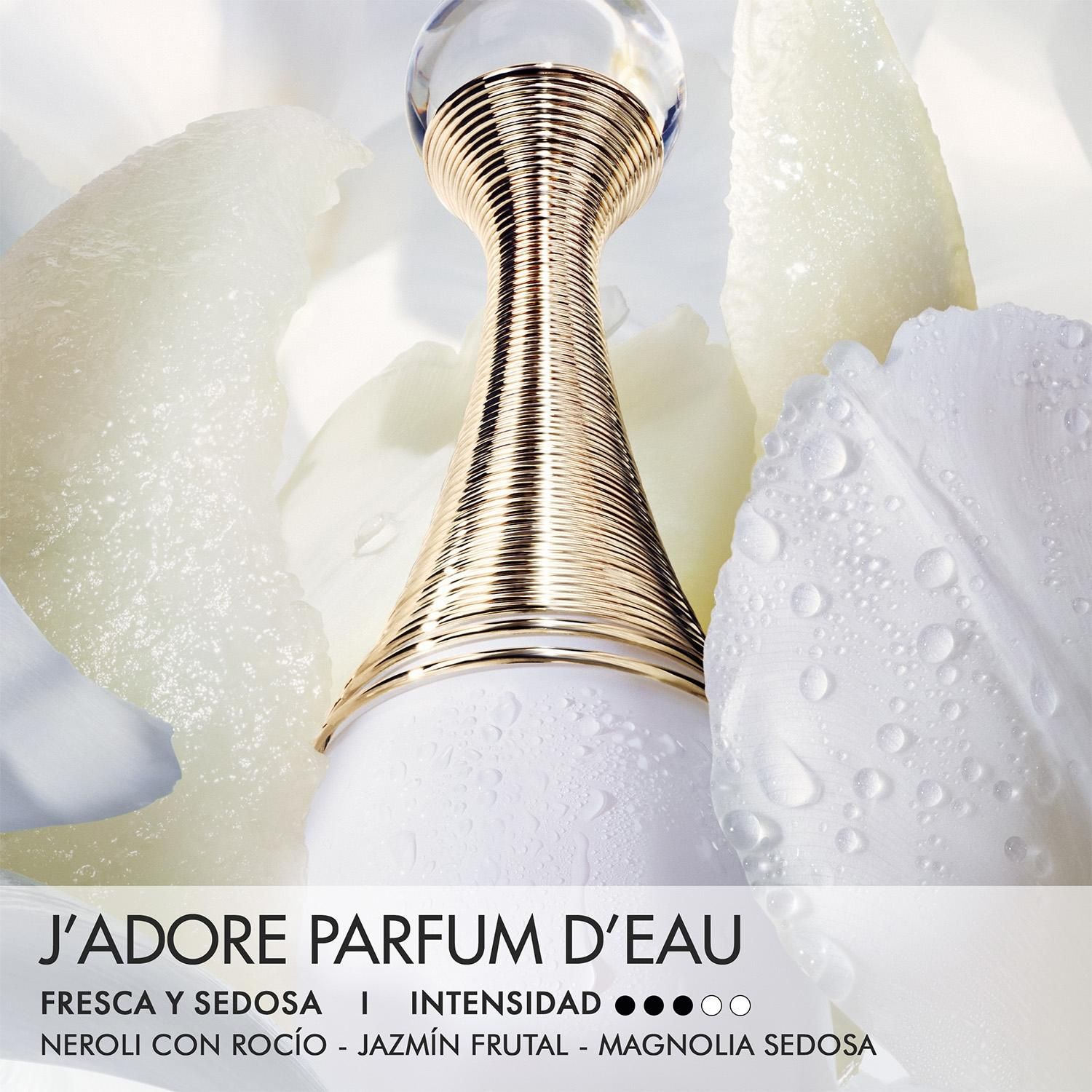 DIOR J'adore Parfum d'eau - Sin alcohol - Notas florales