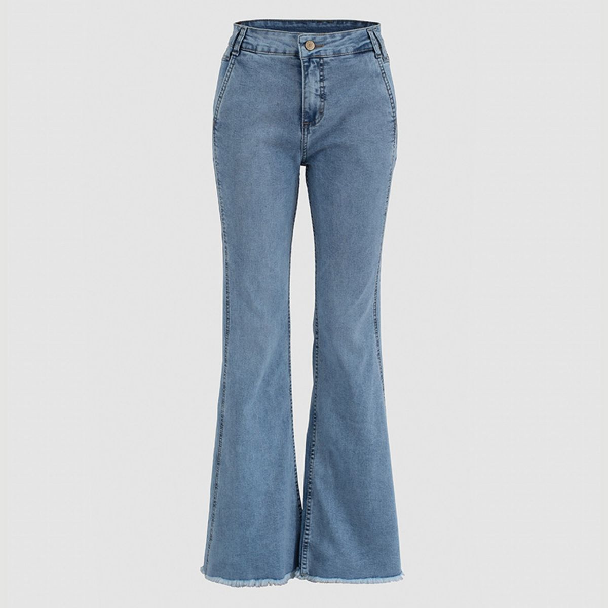 EFESIS - Efesis Jeans Flare Tiro Alto Mujer