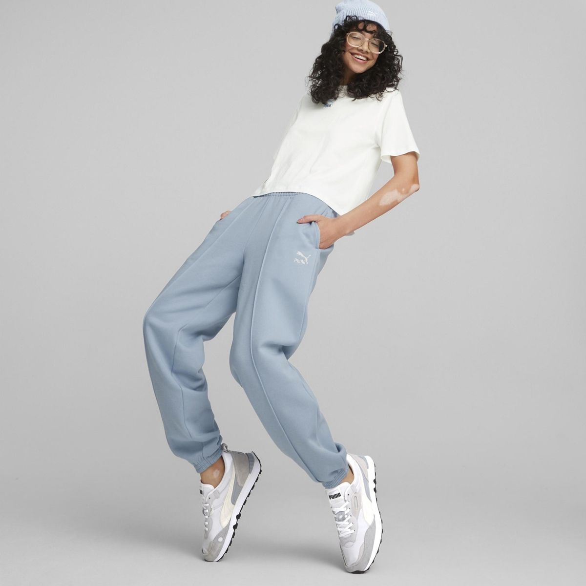 PUMA - Rider Fv Ftr Vi Zapatilla Urbana Hombre Gris Puma