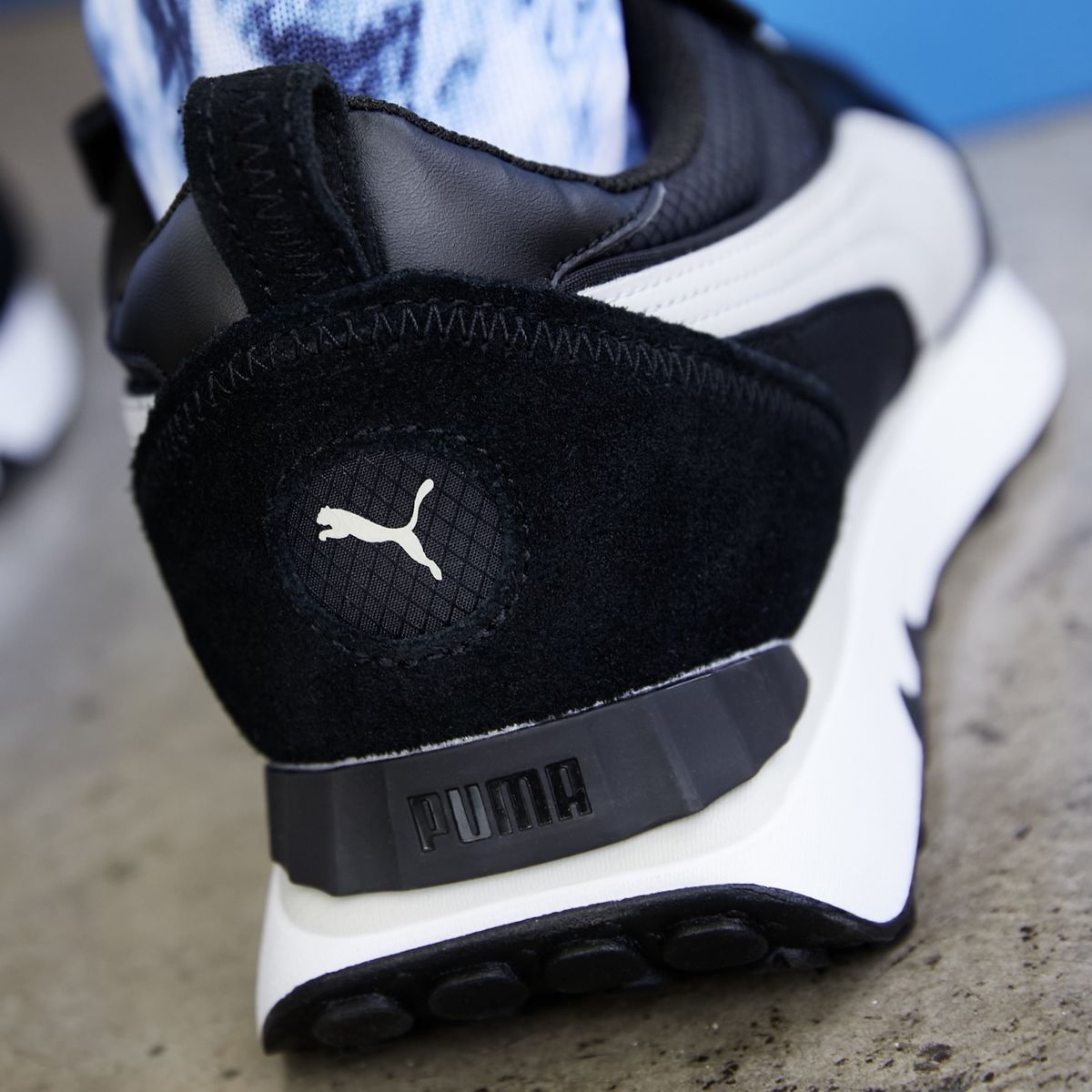 PUMA - Rider Fv Ftr Vi Zapatilla Urbana Hombre Negro Puma