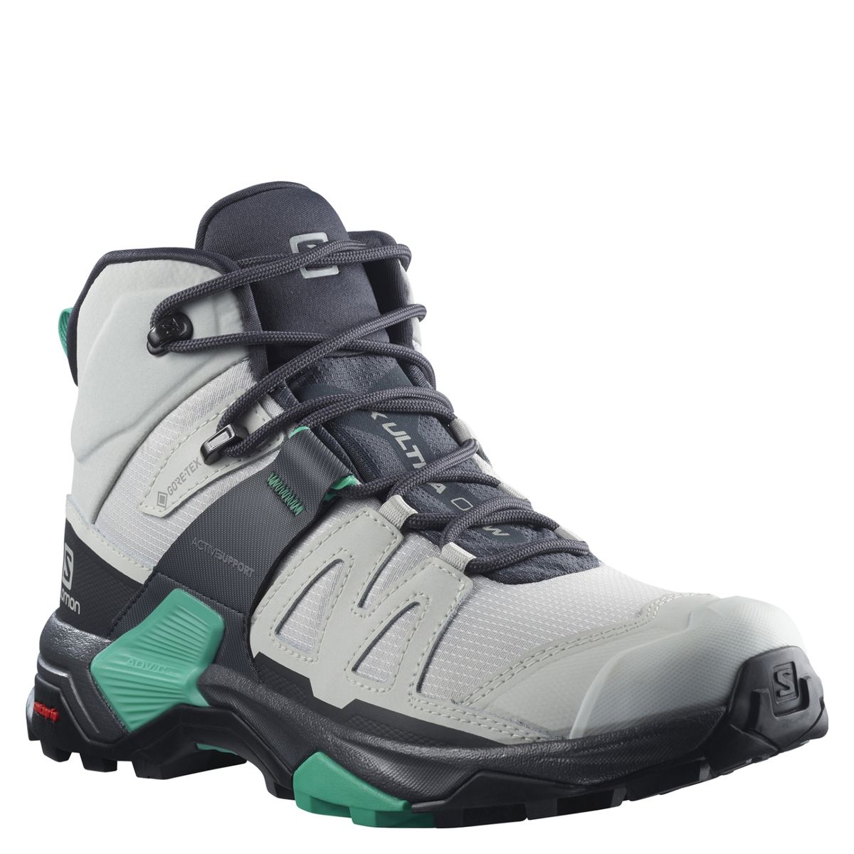 SALOMON - X Ultra 4 Zapatilla Outdoor Mujer Goretex Gris Salomon