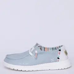 HEYDUDE - Zapatilla Urbana Mujer Azul
