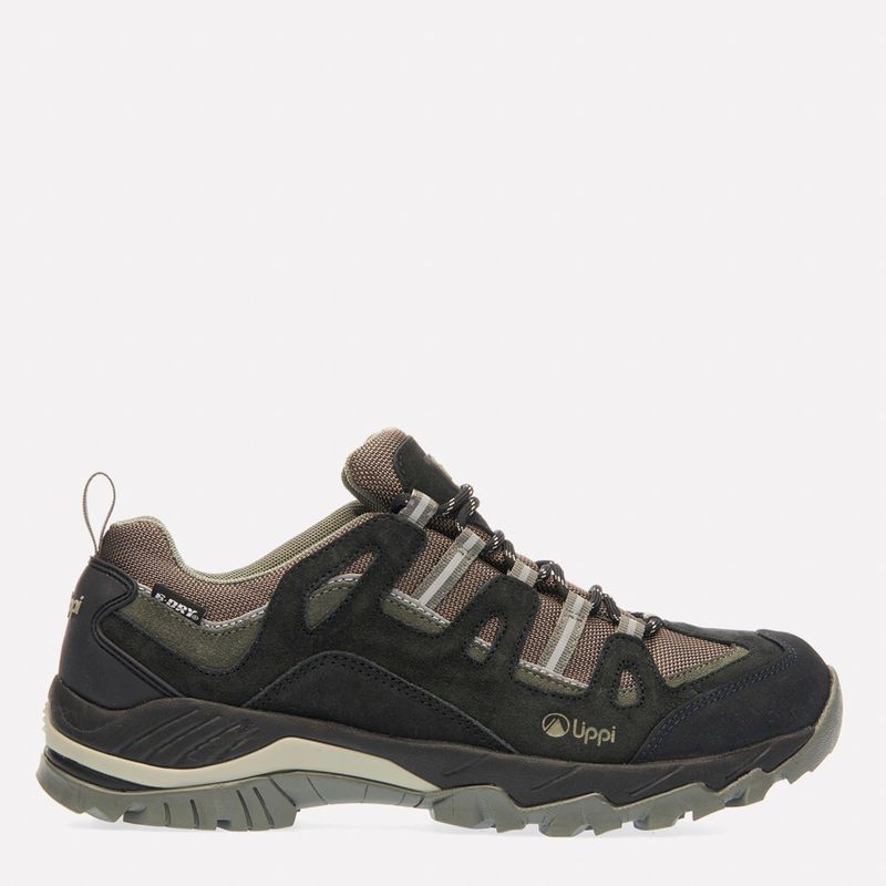 LIPPI - Btin Puelo Cs Low Marengo Zapatilla Outdoor Hombre Impermeable Negro Lippi