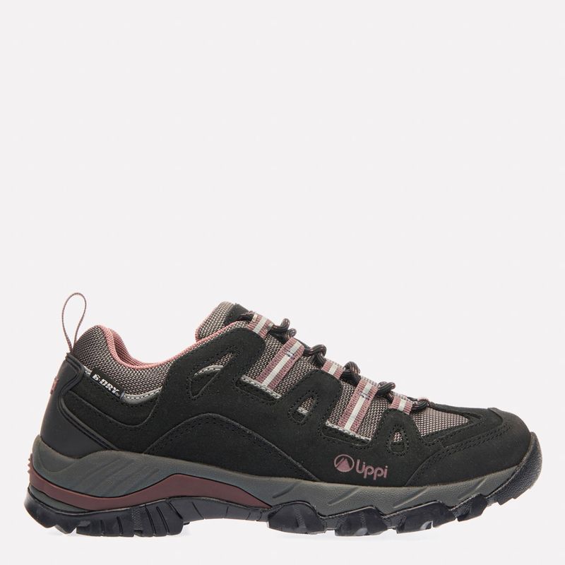 LIPPI - Zapatilla Outdoor Mujer Negro Lippi