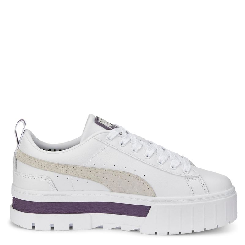 PUMA - Puma Mayze lth wns zapatilla urbana mujer blanco