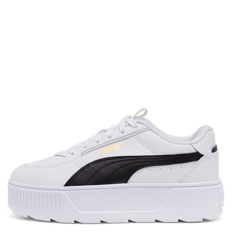 PUMA - Karmen Rebelle Zapatilla Urbana Mujer Cuero Blanco Puma