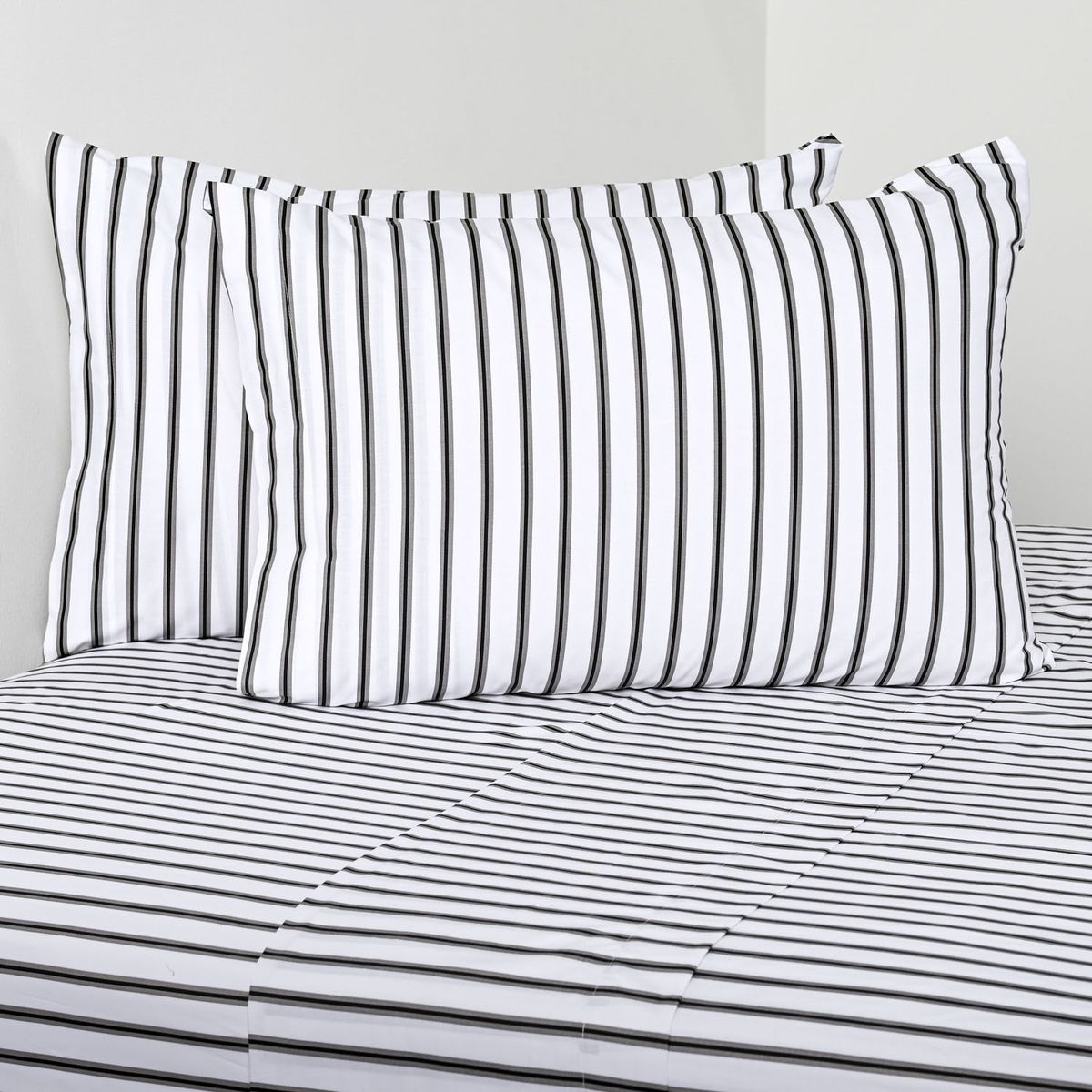 ROYAL SUPREME - Juego de Sábanas 200 Hilos Linen Strip Royal Supreme