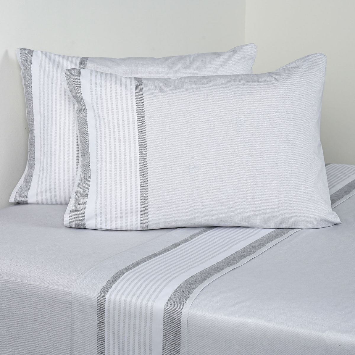 ELEMENTS & CO - Juego De Sábanas 200 Hilos Lines Elements & Co