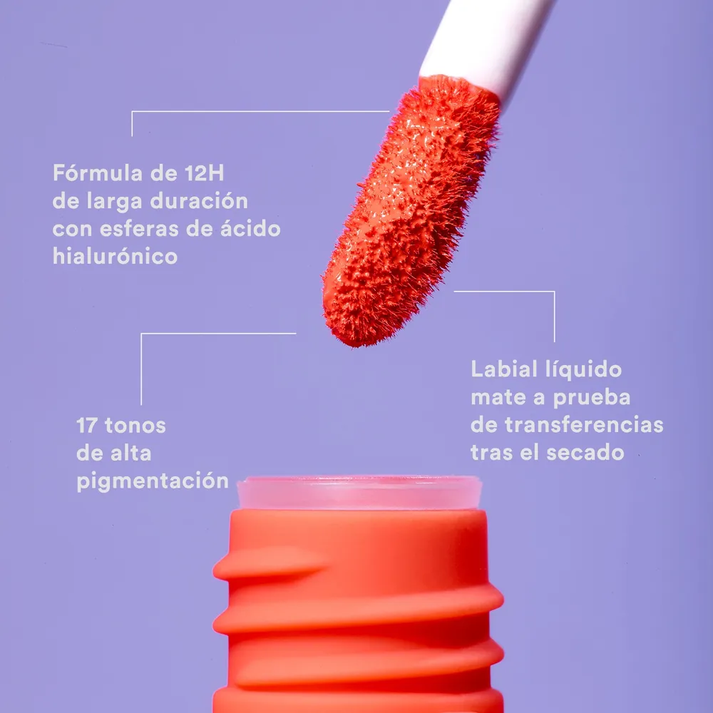 Labial Liquido The Longwear Lipstick - 270, foto 5