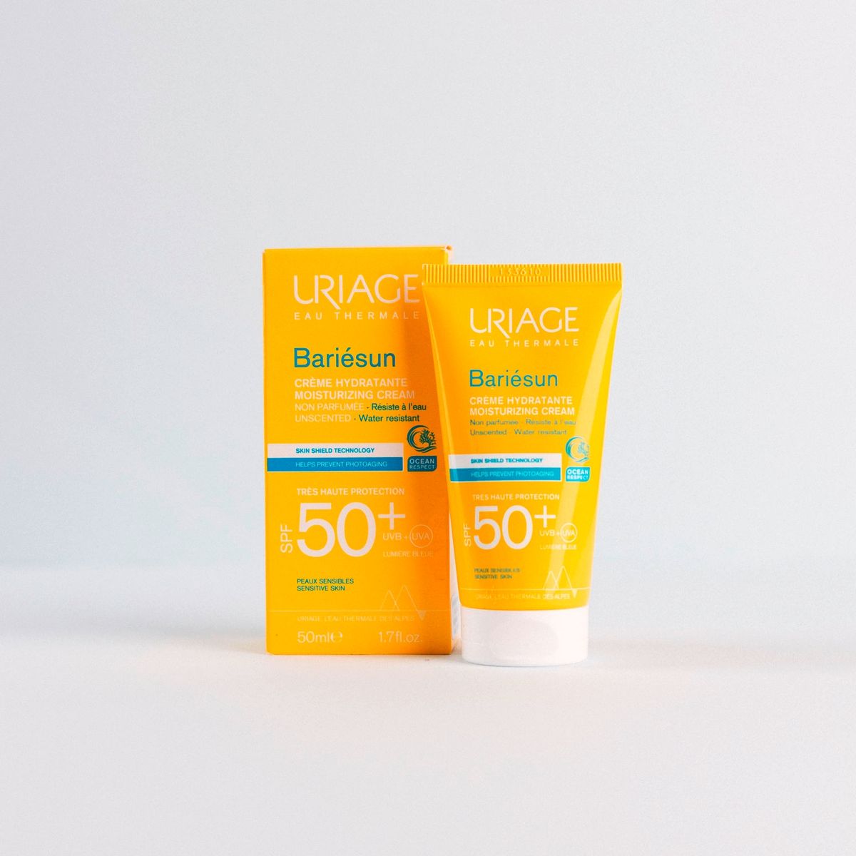 URIAGE - Protector Solar Facial Bariésun Crema Hidratante Fps 50+ 50 Ml Uriage