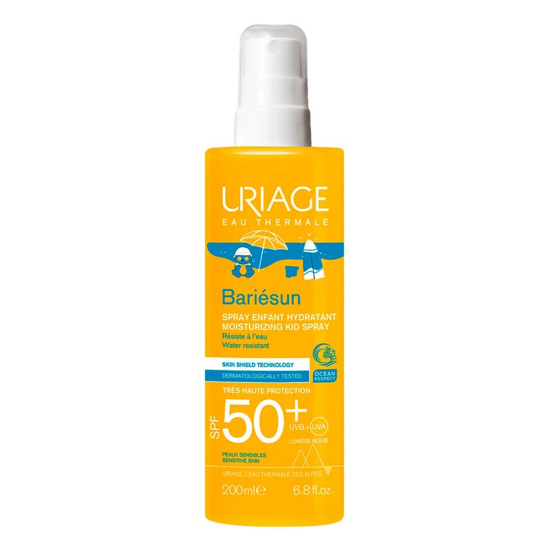 URIAGE - Protector Solar Bariésun Spray Hidratante Niños FPS 50+ 200 ml de Uriage