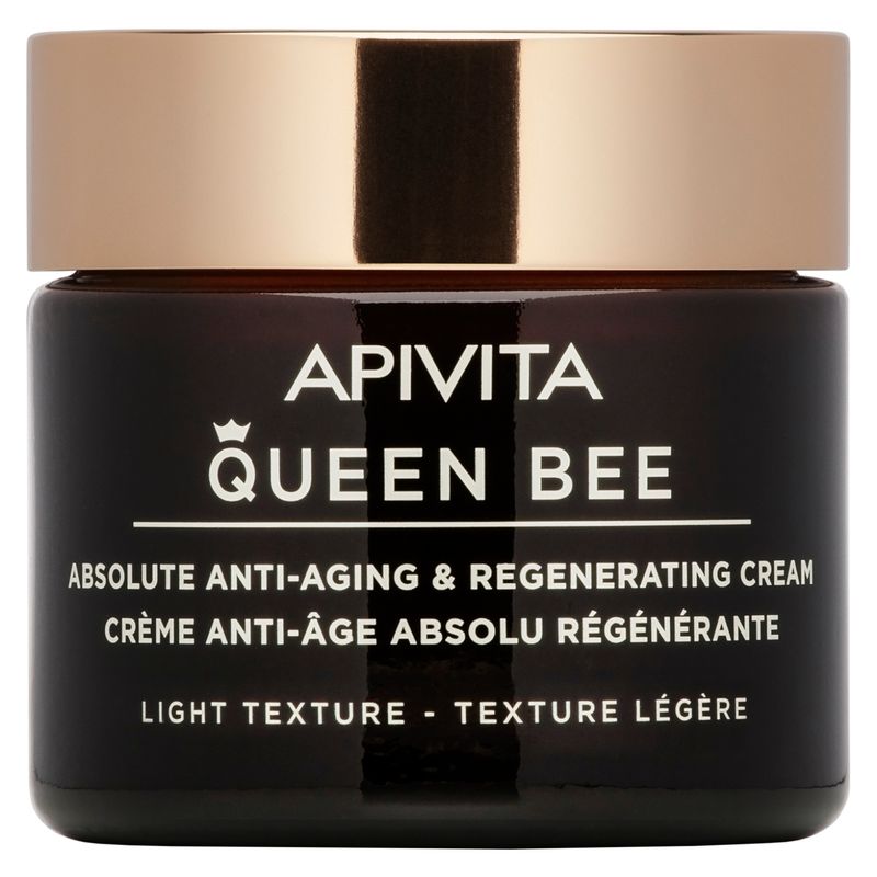 APIVITA - Crema Regeneradora Anti-edad Absoluta QUEEN BEE Textura Ligera 50 ml Apivita