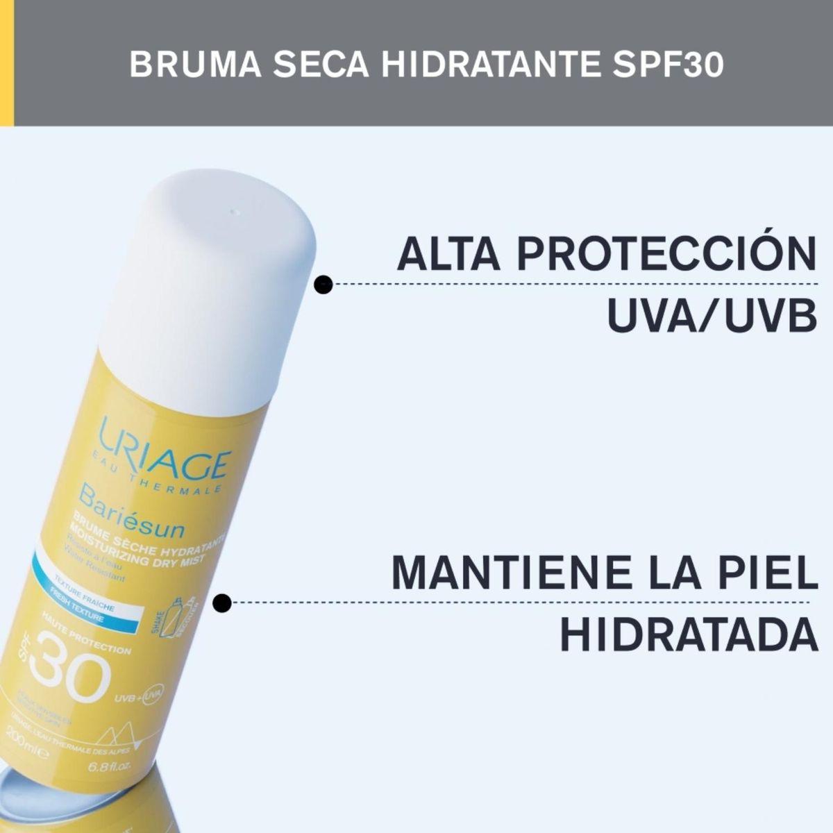 URIAGE - Protector Solar Bariésun Bruma Seca FPS 30 200 ml de Uriage