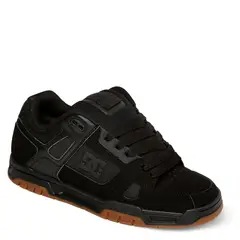 DC SHOES - Stag M Shoe BGM Zapatilla Urbana Hombre Cuero Negro
