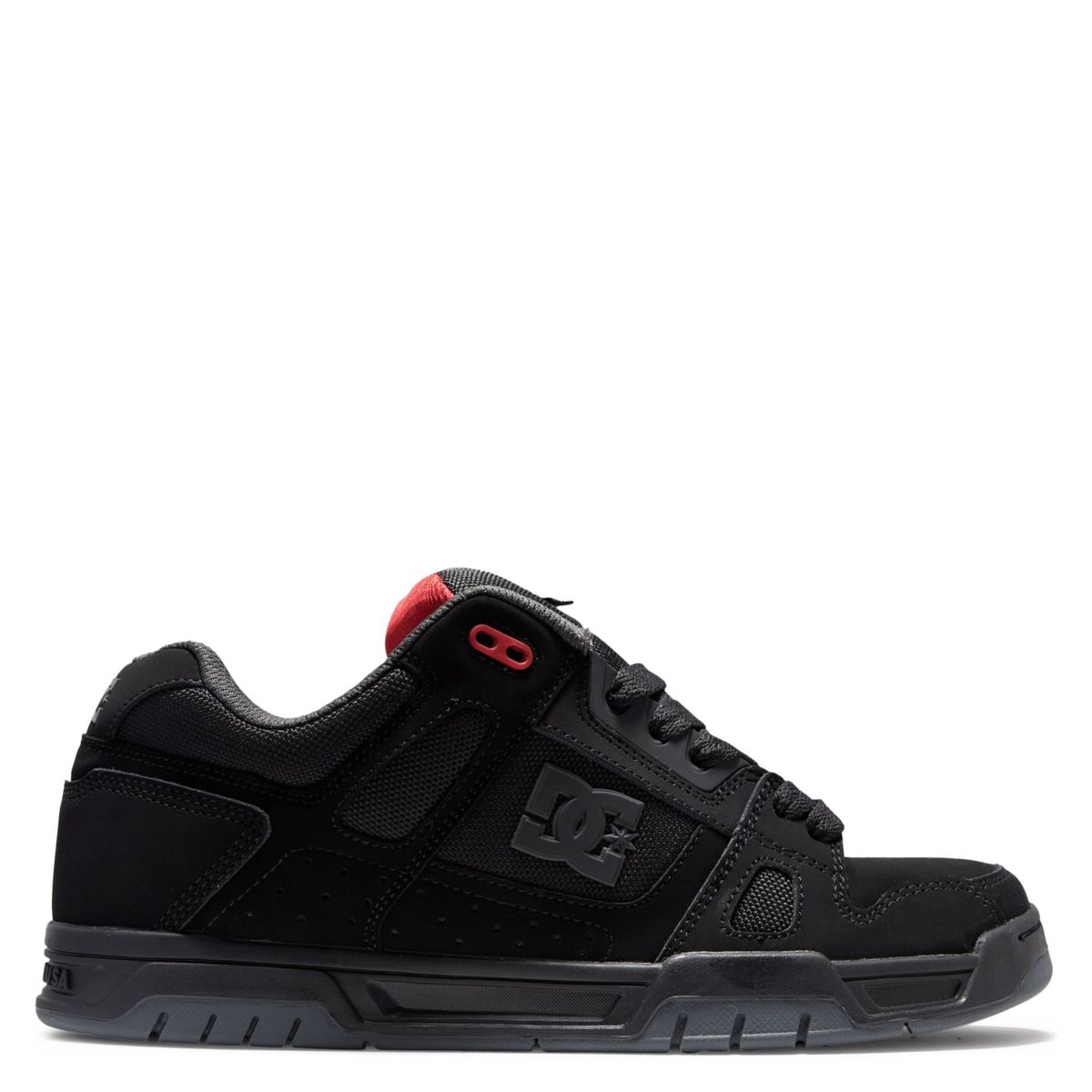 DC SHOES - Stag M Shoe Byr Zapatilla Urbana Hombre Cuero Negro DC Shoes