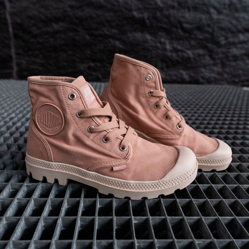 PALLADIUM - Palladium Botin mujer rosado