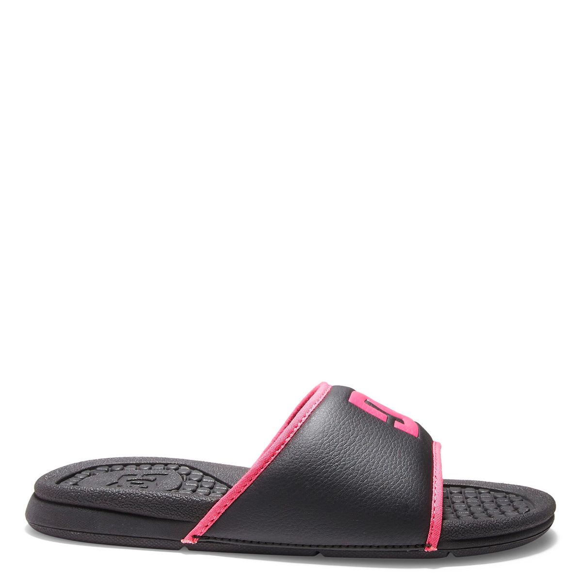 DC SHOES - Sandalia Slide Mujer Negro Dc