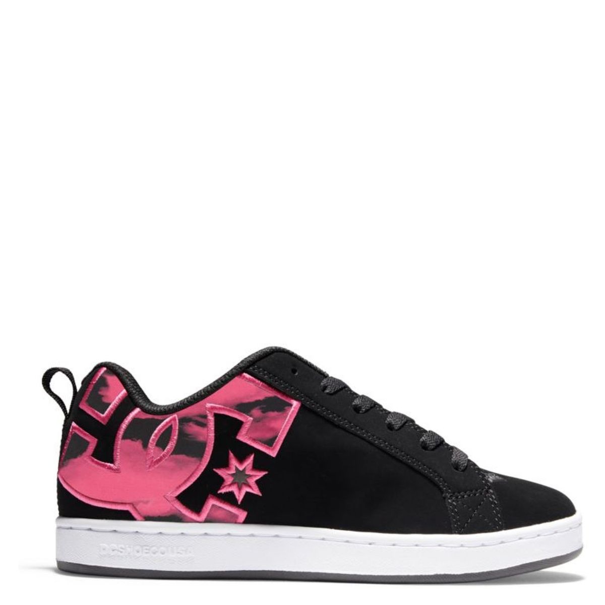 DC SHOES - Court Graffik J S Zapatilla Urbana Mujer Cuero Negro DC Shoes