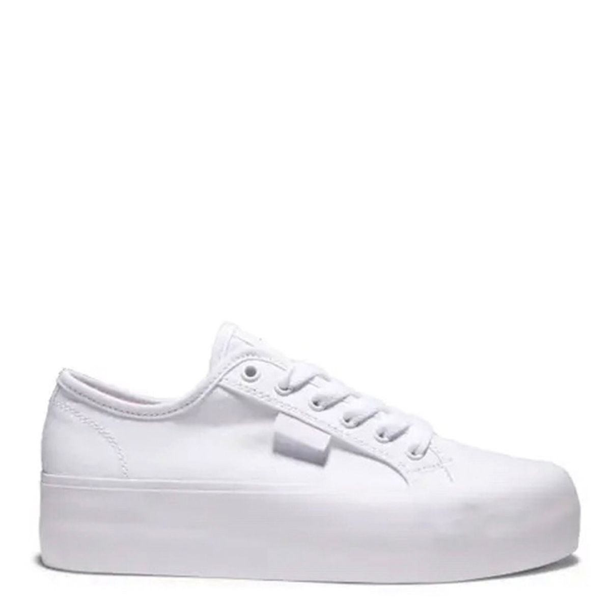 DC SHOES - Manual Platform J Zapatilla Urbana Mujer Blanca  DC Shoes