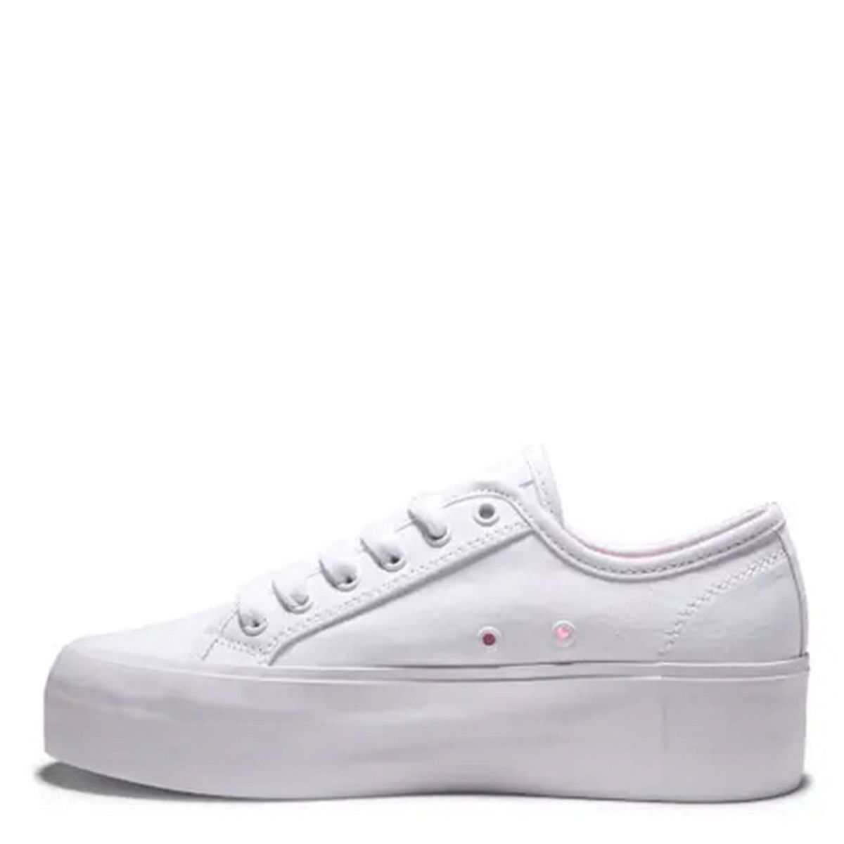 DC SHOES - Manual Platform J Zapatilla Urbana Mujer Blanca  DC Shoes