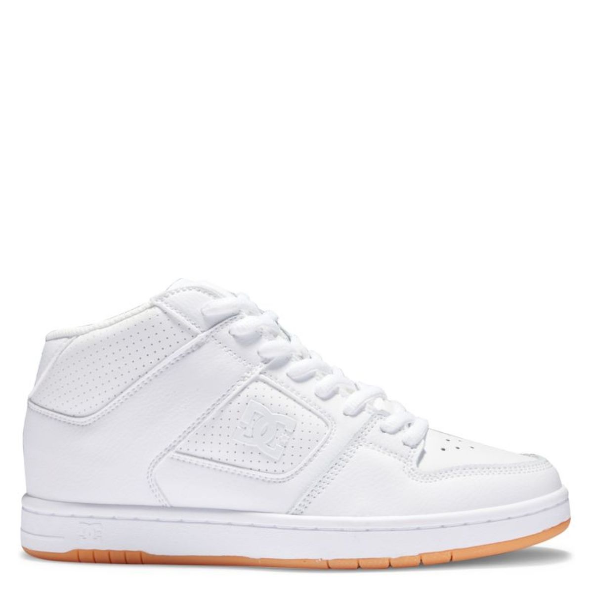 DC SHOES - Manteca 4 Mid Zapatilla Urbana Mujer Cuero Blanco  DC Shoes