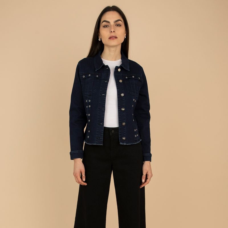 ASH - ASH Chaqueta de Jeans Mujer