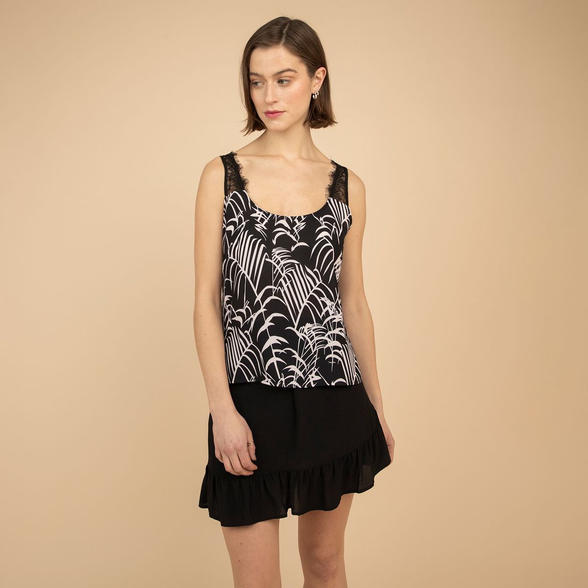 ASH - Blusa Manga Corta Mujer Ash