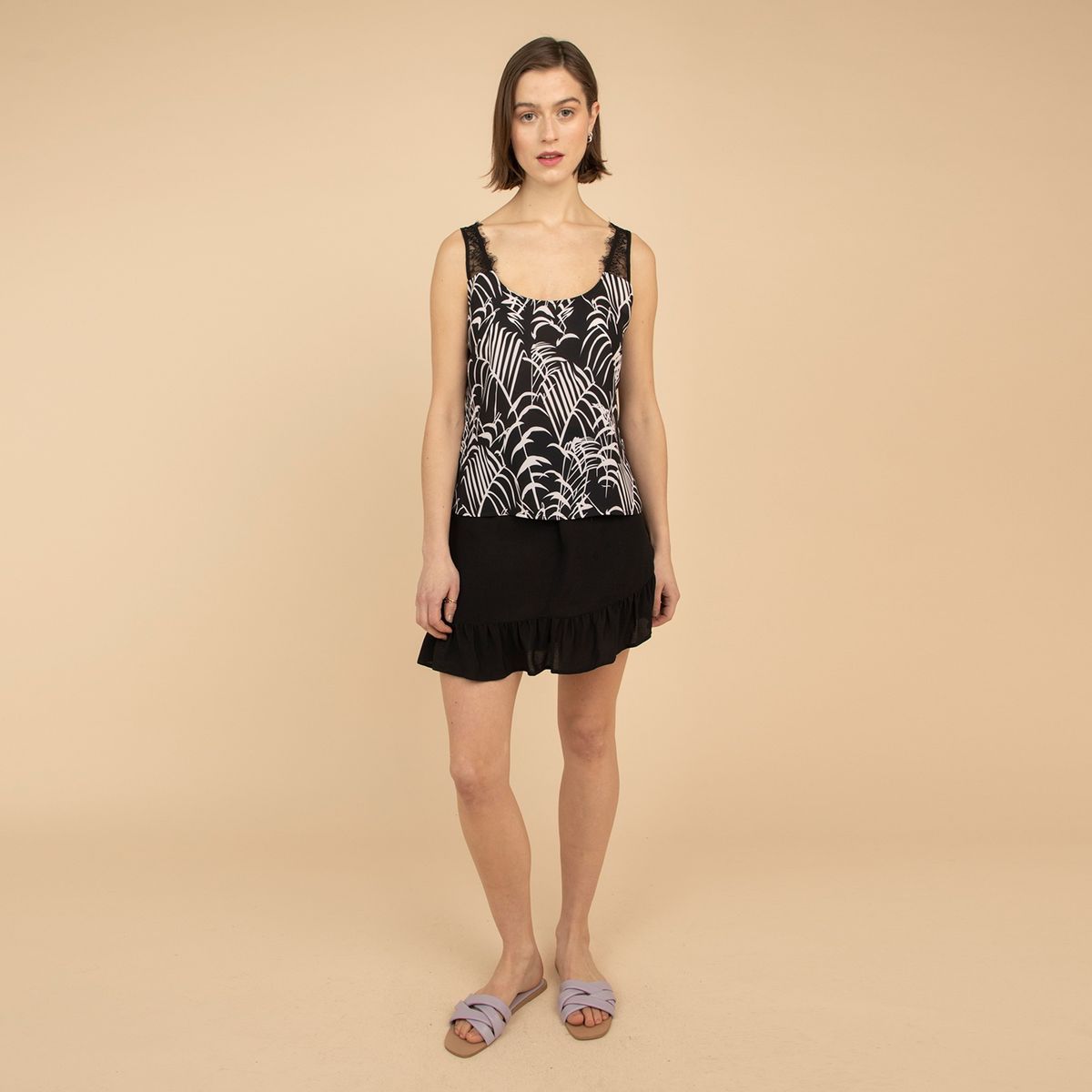 ASH - Blusa Manga Corta Mujer Ash