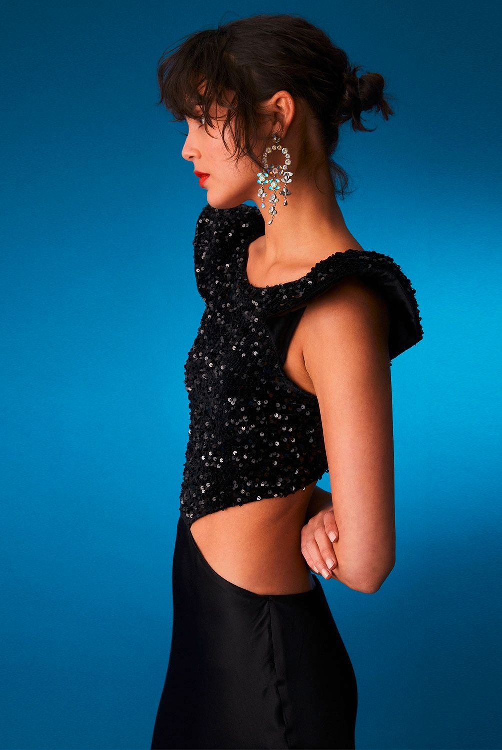 BASEMENT - Basement Vestido Largo Mujer Fran Larrain Night