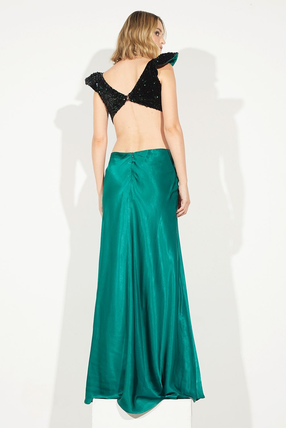 BASEMENT - Basement Vestido Largo Mujer Fran Larrain Night