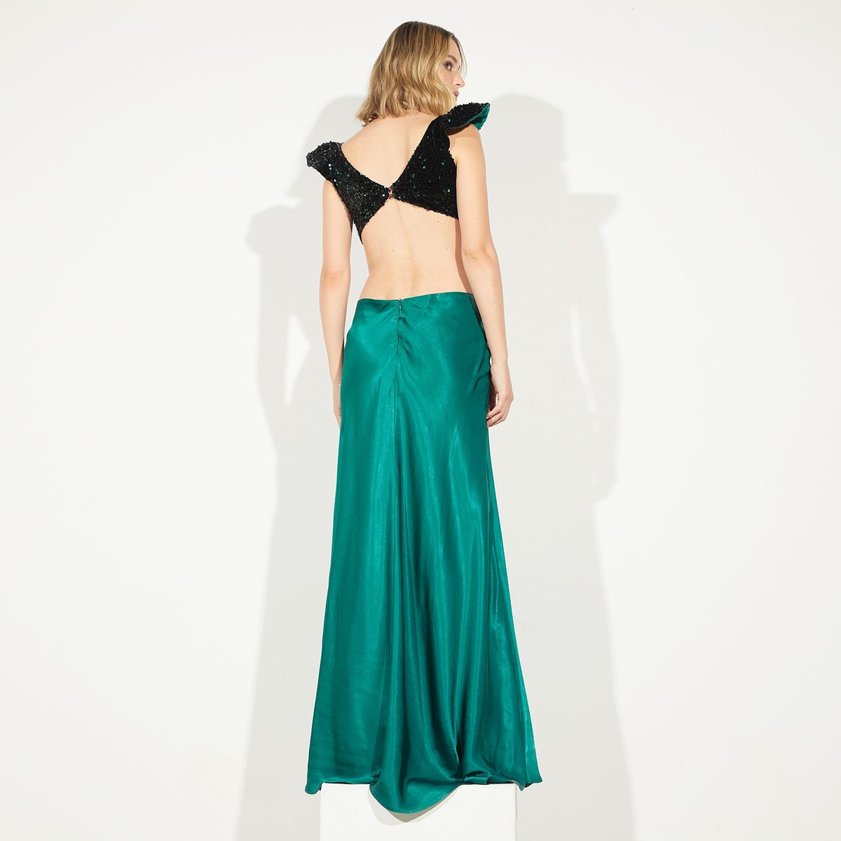 BASEMENT - Basement Vestido Largo Mujer Fran Larrain Night