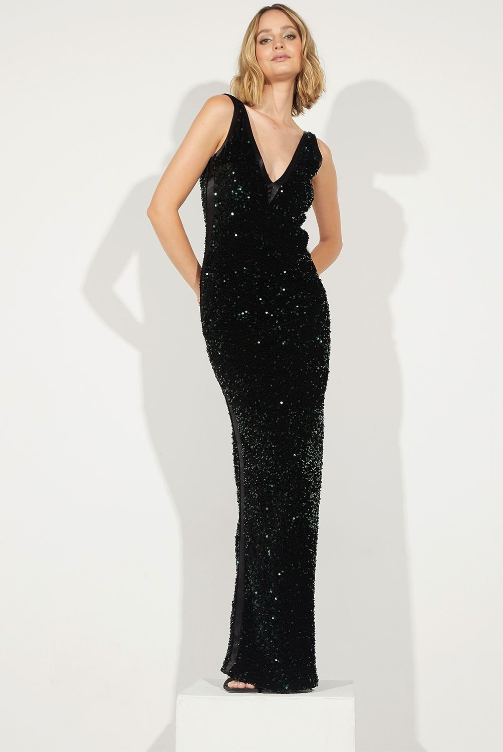 BASEMENT - Basement Vestido Largo Mujer Fran Larrain Night