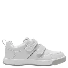 PLUMA - Zapatilla Escolar Niño Blanco (28 a 33)