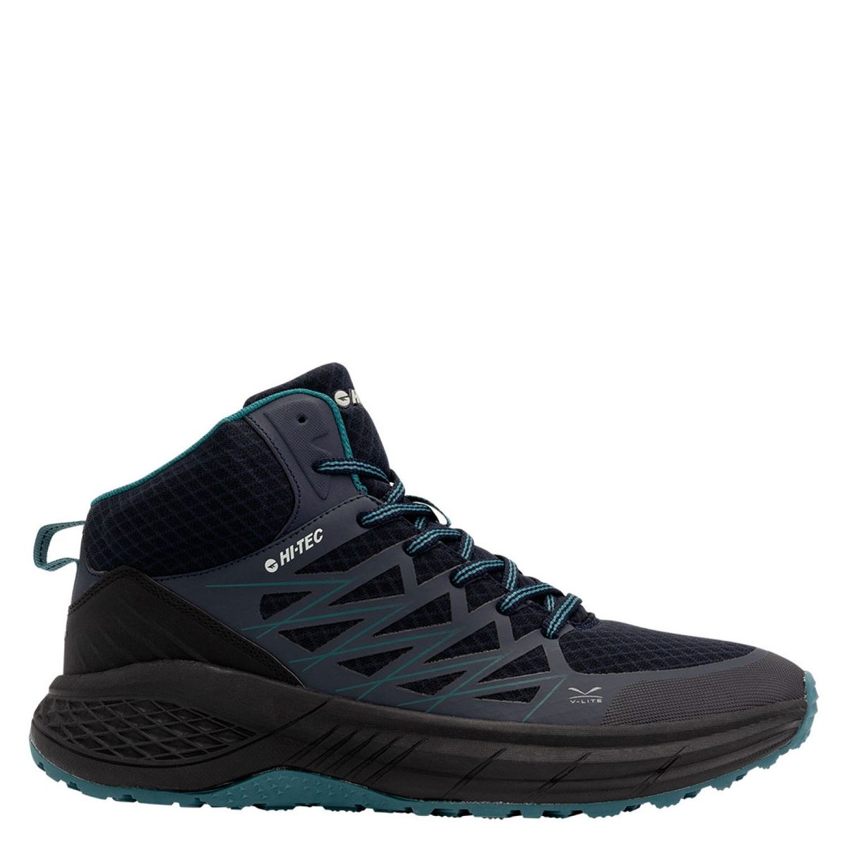 HI TEC - Hi Tec Trail Lite MID Zapatilla Outdoor Hombre Azul