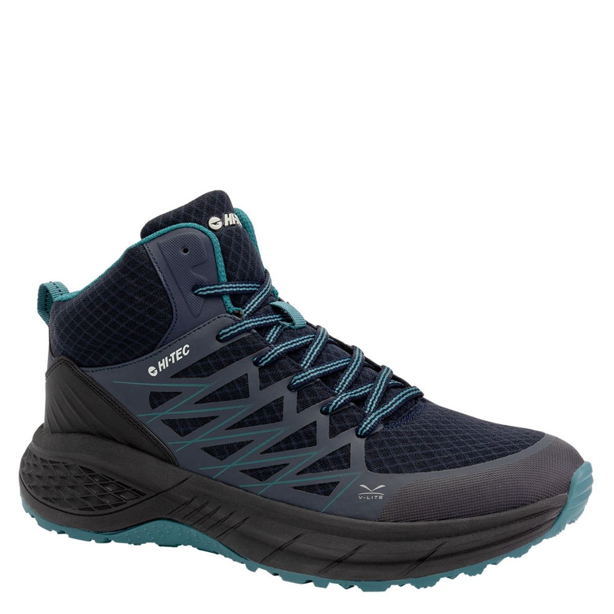 HI TEC - Hi Tec Trail Lite MID Zapatilla Outdoor Hombre Azul