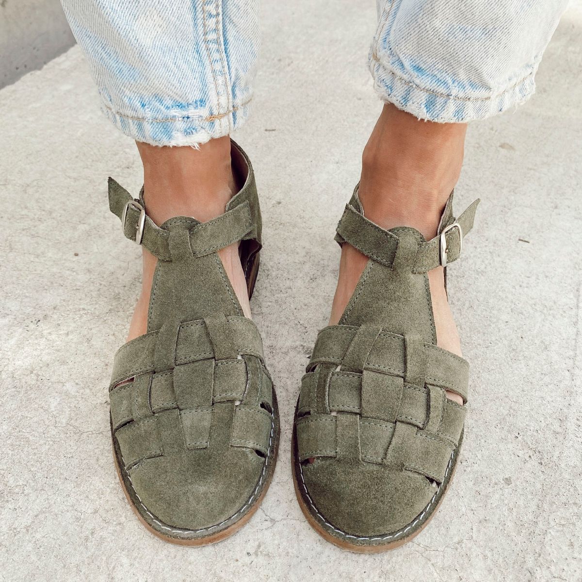 URCO - Urco Zapato Casual Mujer Cuero Verde