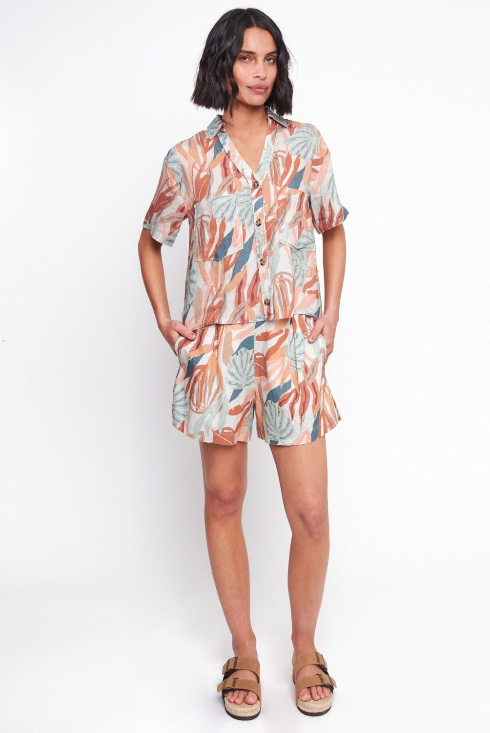 FROENS - Short Lino Mujer Froens